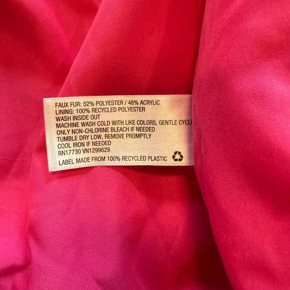 Wild Fable Hot Pink Faux Fur Jacket - Picture 4 of 4